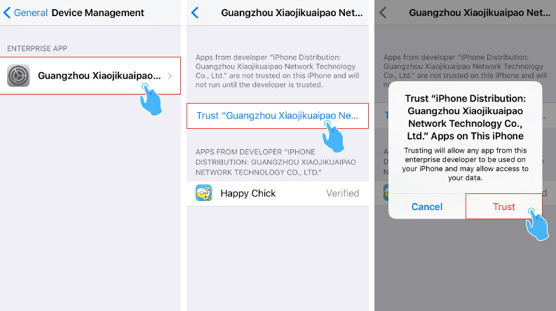 happy chick emulator iOS installation