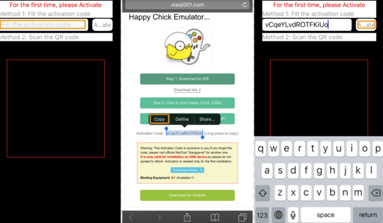 Happy chick activation code